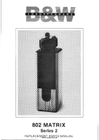 Bowers & Wilkins Matrix 802 S2-Service-manual-ADNA 